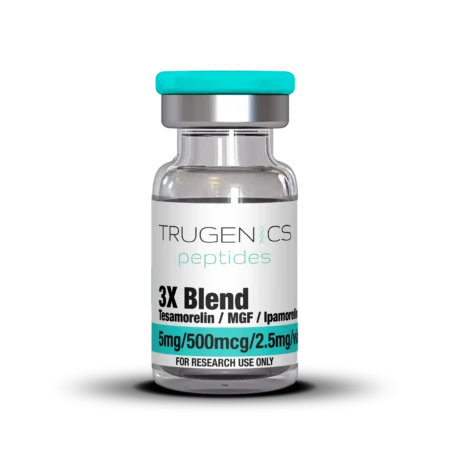 3X Blend Tesamorelin (5mg) / MGF (500mcg) / Ipamorelin (2.5mg)