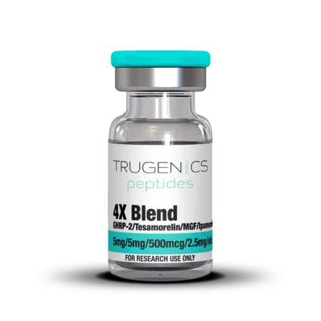 4X Blend GHRP-2 (5mg) / Tesamorelin (5mg) / MGF (500mcg) / Ipamorelin (2.5mg)